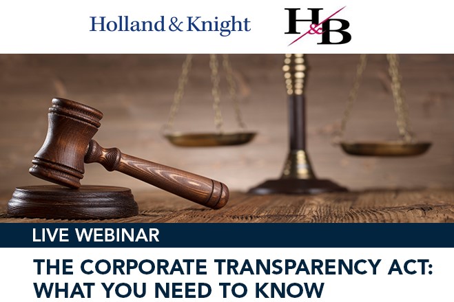 The Corporate Transparency Act: What You Need To Know | Events ...