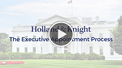 The Executive Appointment Process